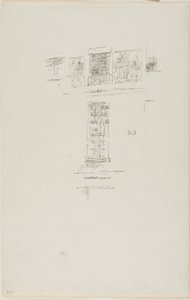 Hôtel Colbert, Windows av James Abbott McNeill Whistler