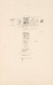 Hôtel Colbert, Fönster av James McNeill Whistler
