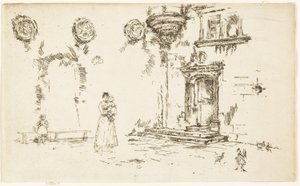 Hotel Lallemant, Bourges av James Abbott McNeill Whistler