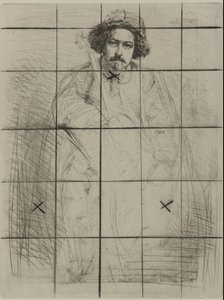 J. Becquet, skulptör av James Abbott McNeill Whistler