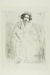 J. Becquet, skulptör av James Abbott McNeill Whistler