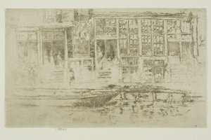 Judiska kvarteret, Amsterdam av James McNeill Whistler