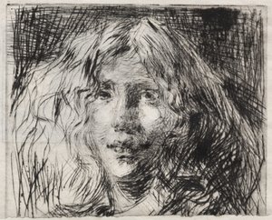 Joanna Hefferman, "La Belle Irlandaise" av James McNeill Whistler