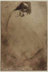 Jos böjda huvud av James Abbott McNeill Whistler