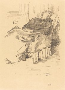 Den vackra sovande damen av James Abbott McNeill Whistler