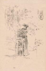 Den vackra trädgårdsmästaren av James McNeill Whistler