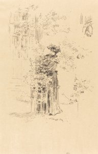 Den vackra trädgårdsmästaren av James Abbott McNeill Whistler