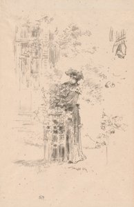 Den vackra trädgårdsmästaren av James Abbott McNeill Whistler