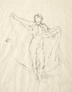 Dansösen - En nakenstudie av James McNeill Whistler