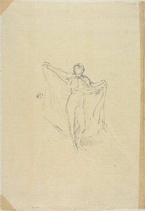 La Danseuse: En studie av naken av James Abbott McNeill Whistler