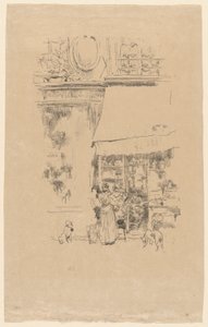 Fruitière på rue de Grenelle av James Abbott McNeill Whistler