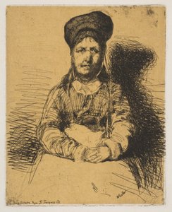 Kittelflickerskan av James McNeill Whistler