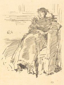 Den röda klänningen av James Abbott McNeill Whistler