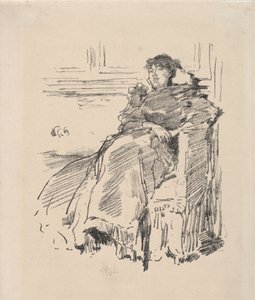 Den röda klänningen av James McNeill Whistler