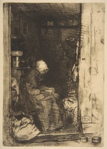 Den gamla lumpkvinnan av James McNeill Whistler