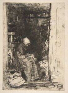 Den gamla lumpsamlerskan av James McNeill Whistler