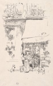 Fruktbutiken på Rue de Grenelle av James McNeill Whistler