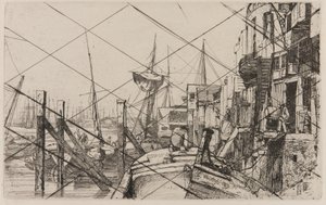 Limehouse av James Abbott McNeill Whistler