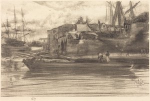 Limehouse av James McNeill Whistler