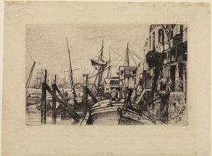 Limehouse av James McNeill Whistler