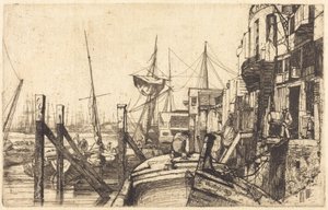 Limehouse av James McNeill Whistler