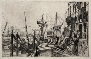 Limehouse av James McNeill Whistler