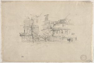 Lindsay Row, Chelsea av James McNeill Whistler