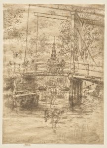 Liten klaffbro, Amsterdam av James McNeill Whistler