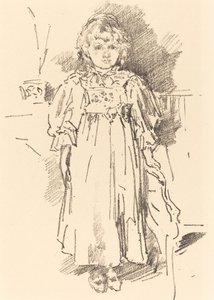 Lilla Evelyn av James Abbott McNeill Whistler