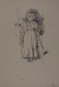 Lilla Evelyn av James Abbott McNeill Whistler