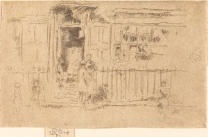 Små steg, Chelsea av James Abbott McNeill Whistler