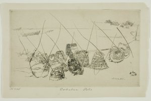 Hummerkrukor - Selsea Bill av James Abbott McNeill Whistler