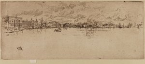 Långa Venedig av James Abbott McNeill Whistler
