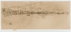Långa Venedig av James Abbott McNeill Whistler