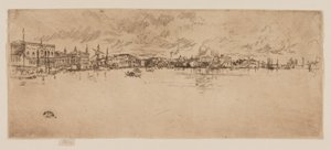 Långa Venedig av James Abbott McNeill Whistler