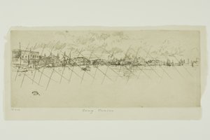 Långa Venedig av James Abbott McNeill Whistler