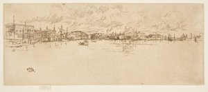 Långa Venedig av James McNeill Whistler