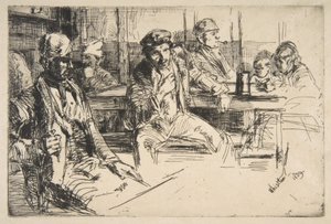 Hamnarbetare av James McNeill Whistler