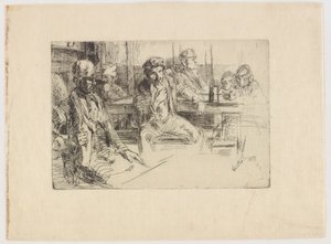 Longshore men av James Abbott McNeill Whistler