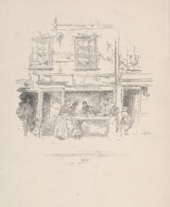 Maunders fiskbutik, Chelsea av James McNeill Whistler