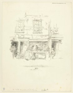 Maunders fiskaffär, Chelsea av James McNeill Whistler