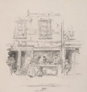 Maunders fiskaffär, Chelsea av James McNeill Whistler