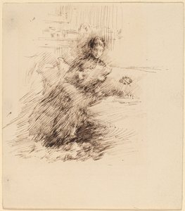 Miss Cumberlege av James Abbott McNeill Whistler