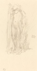 Modell Drapering av James Abbott McNeill Whistler