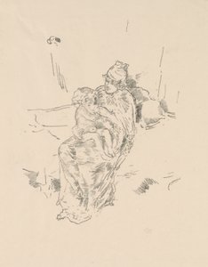 Mor och barn, nr 5 av James Abbott McNeill Whistler