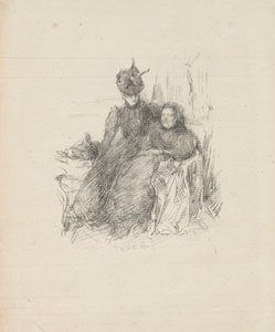 Mor och dotter av James McNeill Whistler