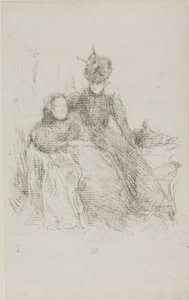 Mor och dotter av James McNeill Whistler