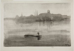 Nocturne av James Abbott McNeill Whistler