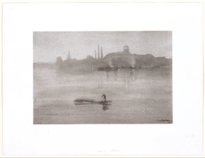 Nocturne: Floden vid Battersea av James McNeill Whistler