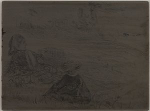 Sköterska och barn av James Abbott McNeill Whistler